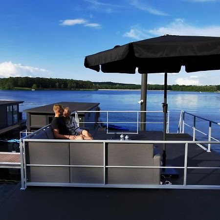 Houseboats Mookerplas Met Dakterras Middelaar Luaran gambar