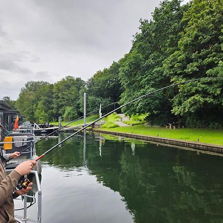 Houseboats Mookerplas Met Dakterras Middelaar Luaran gambar