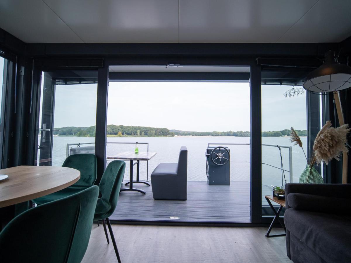 Houseboats Mookerplas Met Dakterras Middelaar Luaran gambar