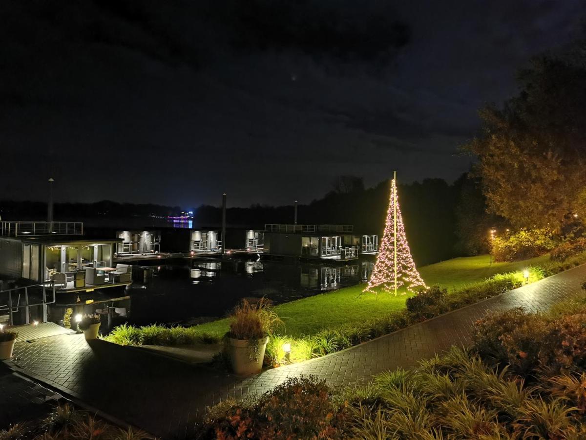 Houseboats Mookerplas Met Dakterras Middelaar Luaran gambar